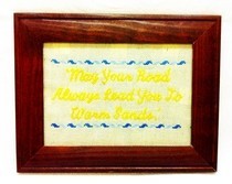 Cross Stitched Khajiit Proverb 