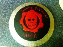Gears Of War Cake