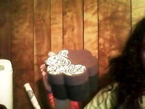 Painted Wooden Box