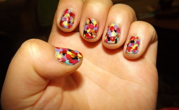 Polka Dot Nails