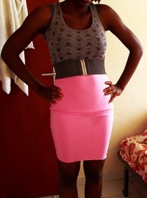 Reconstruct Tank&Tee To Sassy Dress