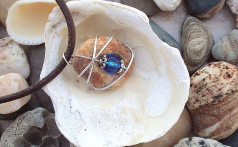 Beach Stone Pendant