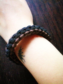 Leather Lanyard Bracelet 