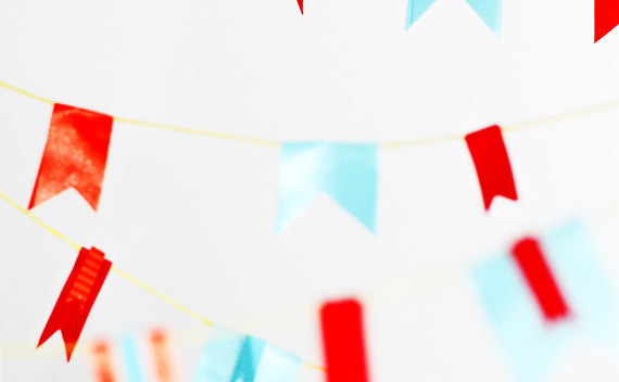 Make Easy Ribbon Bunting