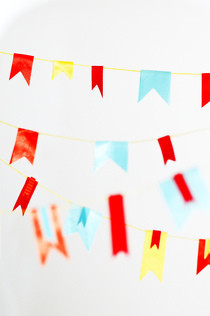 Make Easy Ribbon Bunting