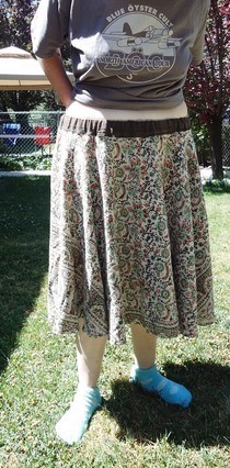 Table Cloth Circle Skirt