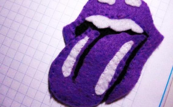 Rolling Stones Tongue Patch