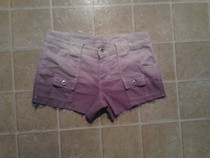 Purple Gradient Shorts