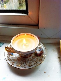 Teacup Candle
