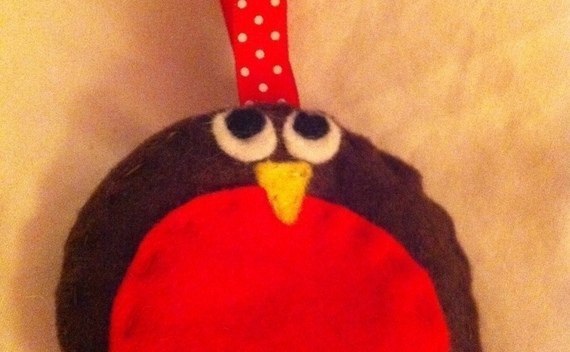 Robin Tree Decoration