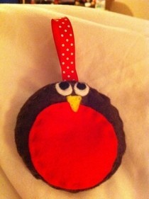Robin Tree Decoration