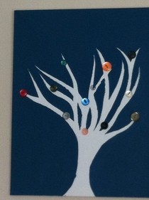 Tree On Canvas