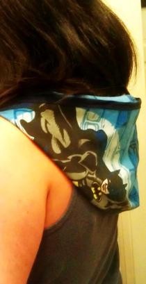 Reconstructed T Shirt Hoodie 