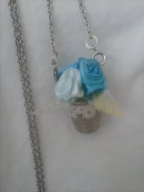 Thimble Flower Necklace