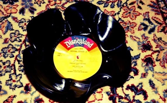 Vinyl Record Bowl