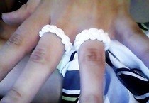 Braided Clay Rings