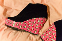 Diy Hello Kitty Wedge Shoes