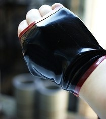 Latex Gauntlets