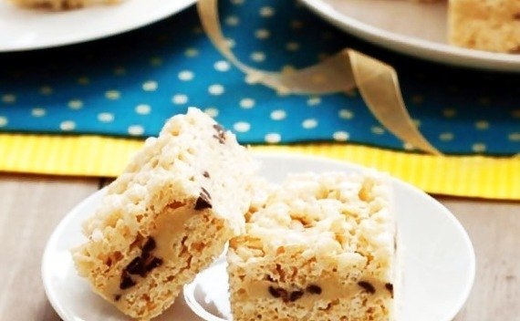 Cookie Dough Crispy Treats