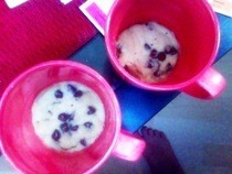 Chocolate Chip Cookie In A Cup 