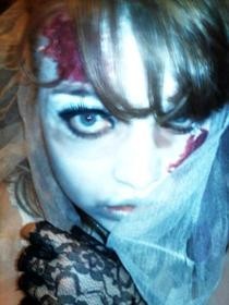 Zombie Jilted Bride Make Up