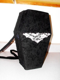Creepy Coffin Purse