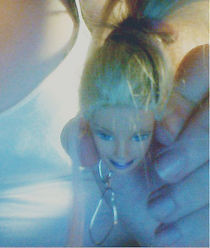 Barbie Doll Head Keychain.