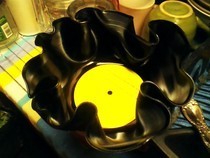 Vinyl Record Bowl