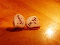 Fimo Bazinga Post Earrings