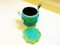 Crochet Mug Cozy & Coaster