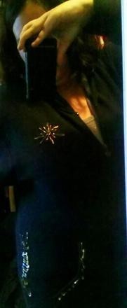 Gossip Girl Inspired Starburst Safety Pin Blazer