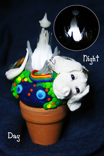 The Neverending Story Fiber Optic Pot Head