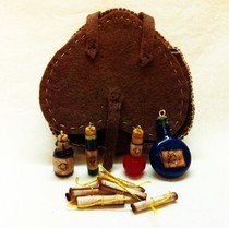 Skyrim Knapsack With Potions, And Recipes