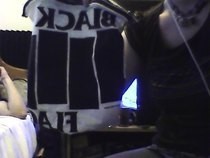 Black Flag T Shirt Into A Zipper Pouch