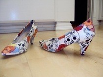 "New" Shoes With Fabric