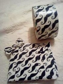 Mustache Duct Tape Wallet *