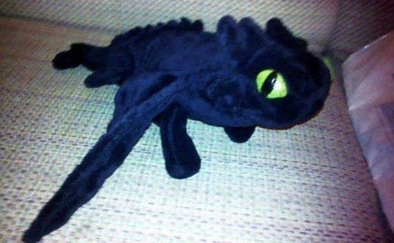 Toothless Dragon Plushie