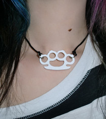 Knuckle Duster Necklace