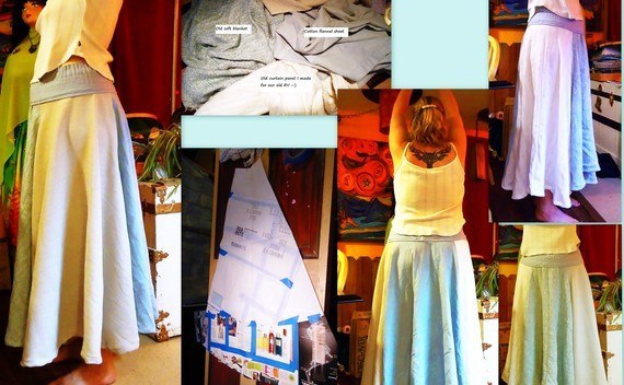 4 Panel Circle Skirt