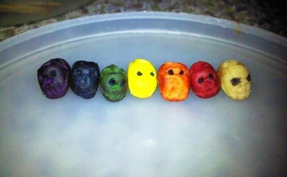 Skull Clay Beads