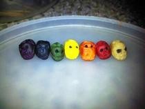 Skull Clay Beads