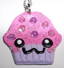 Clay Cupcake Charm 