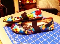Comic Book Shoes