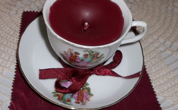 Teacup Candle