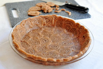 Cinnamon Swirl Pie Crust