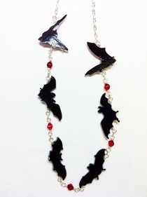 Vampire Bats Necklace