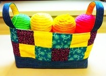 Fabric Stash Basket
