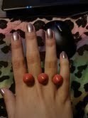 Triple Conical Stud Ring