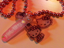Shrinky Dinks Hello Kitty Charm Necklace
