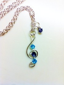 Treble Clef Necklace